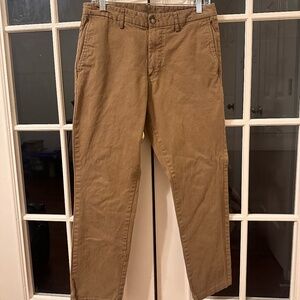 Men's Old Navy Tan Khaki Pants | Slim Fit Built in Flex | Size 30x32